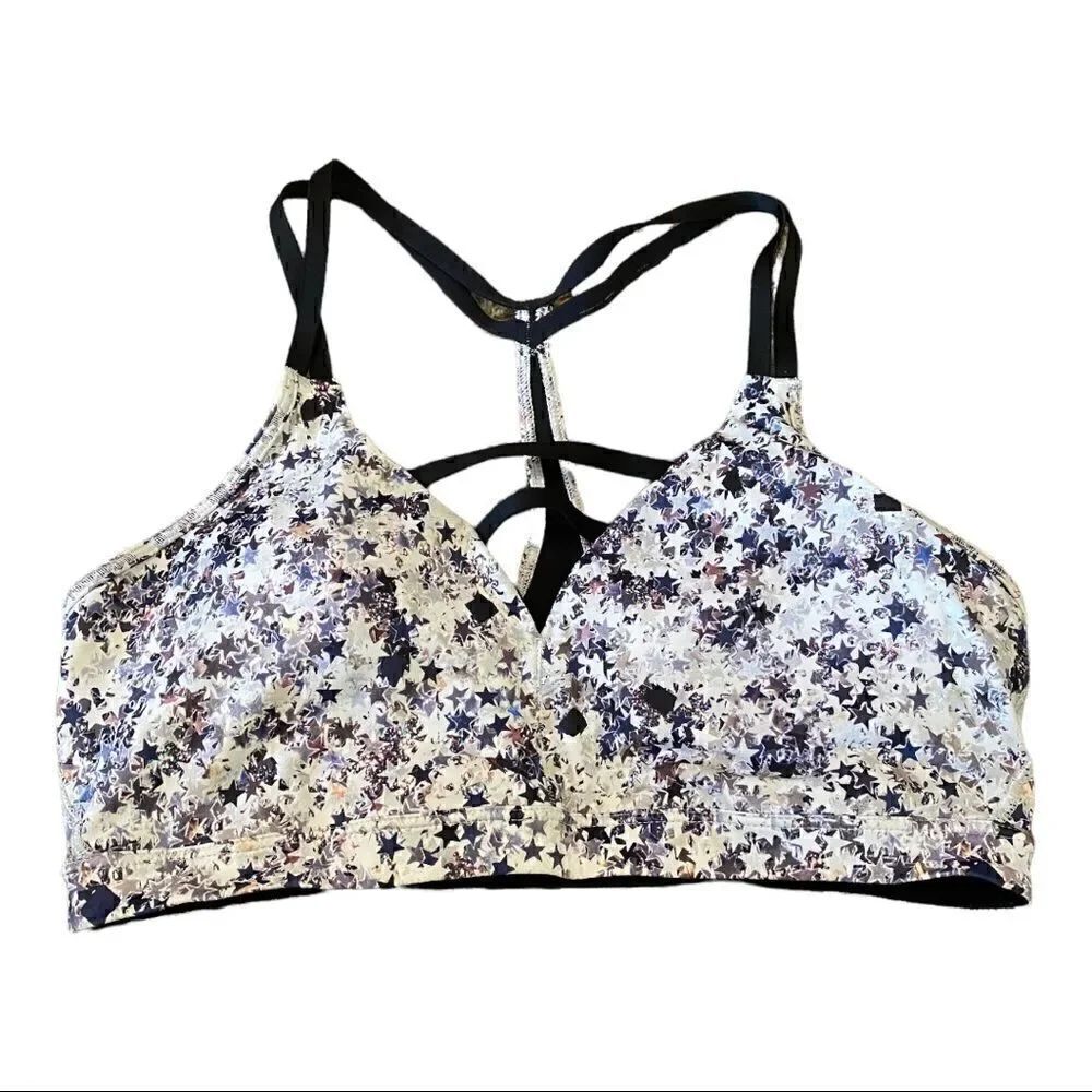 Victoria’s Secret | VSX Sport Strappy Star Lightweight  Sports Bra | L